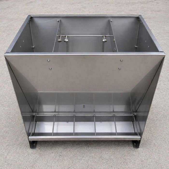 Hranitor purcei din inox