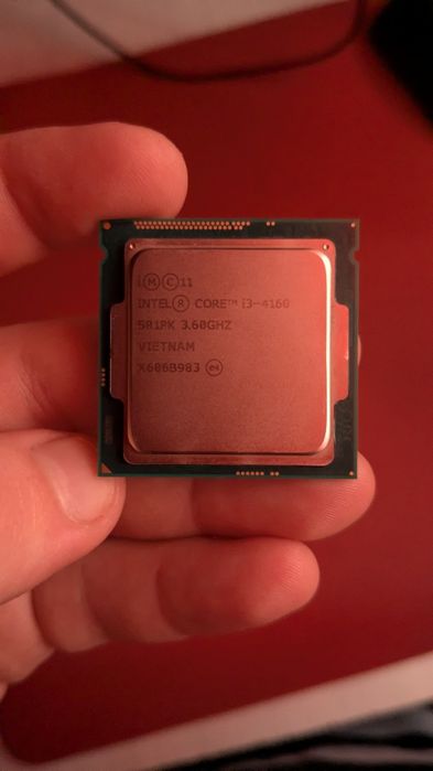 Процессор Intel core i3-4160 на частоте 3.6ghz
