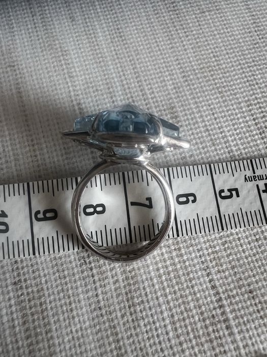 Сребърен комплект с камъни “Сваровски”