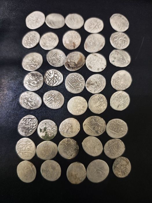 Серебро 930-940 проба монеты хорезм eski serebro kumush xorazm tanga