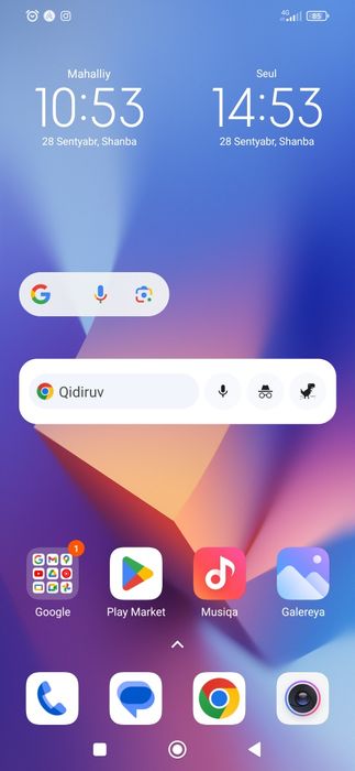 Redmi 9T sotiladi . Aybi yoʻq  qiz bola ishlatgan