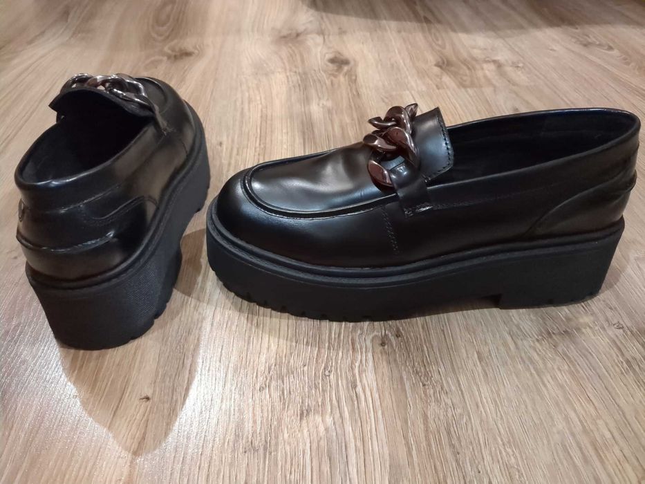 Кожени дамски мокасини Answear Lab