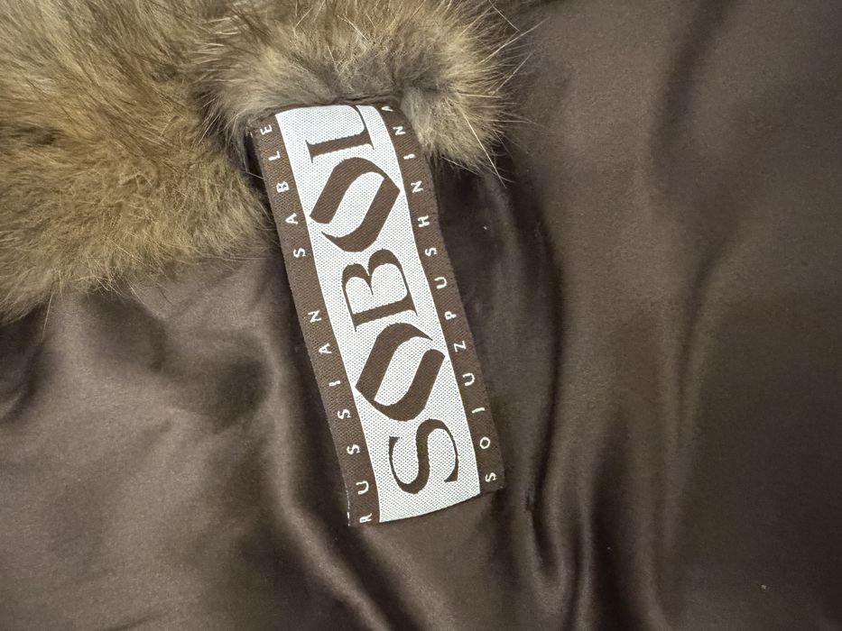 Жилет соболь Leonardo Spadini