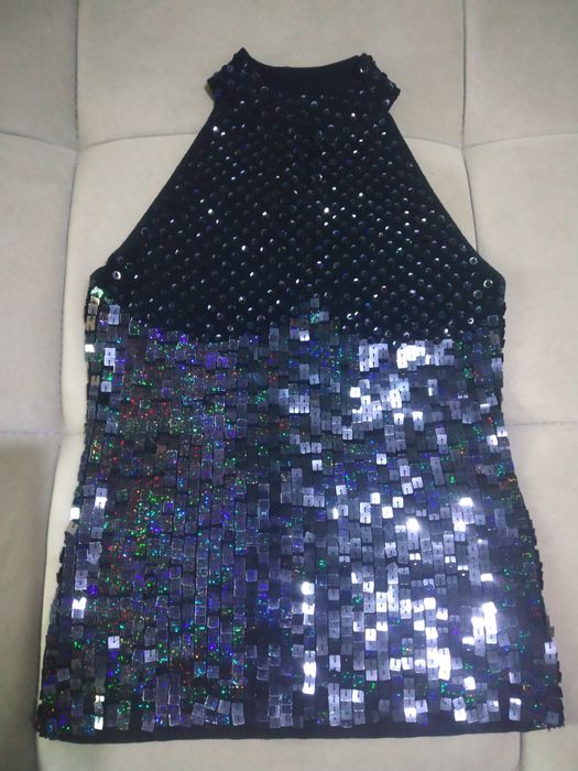 Майка нарядная, без рукавов