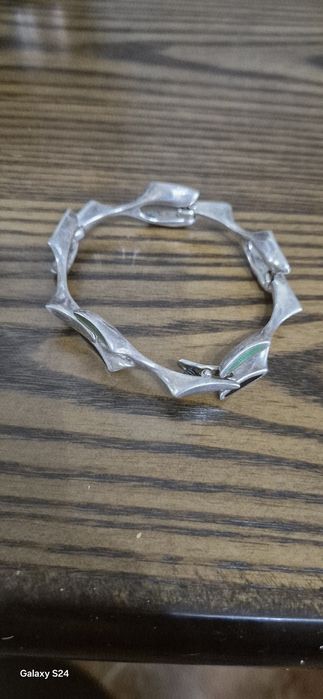 Bratara veche masivă cu email