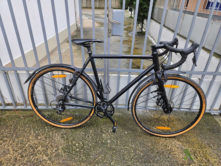 Шосеен/GRAVEL алуминиев велосипед 28 цола FIXIE-шест месеца гаранция