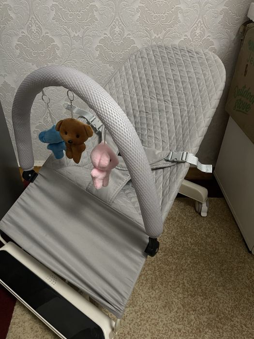 Шезлонг музыкальный 0-6(7) месяцев