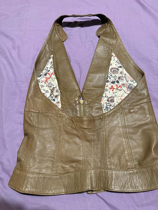 Дамски комплект естествена кожа