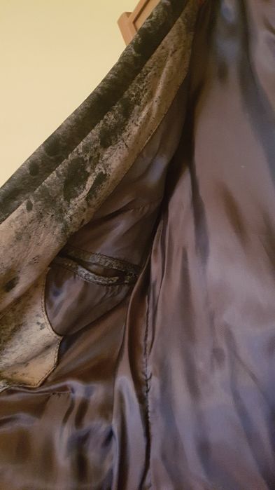 Haina 100%piele naturala