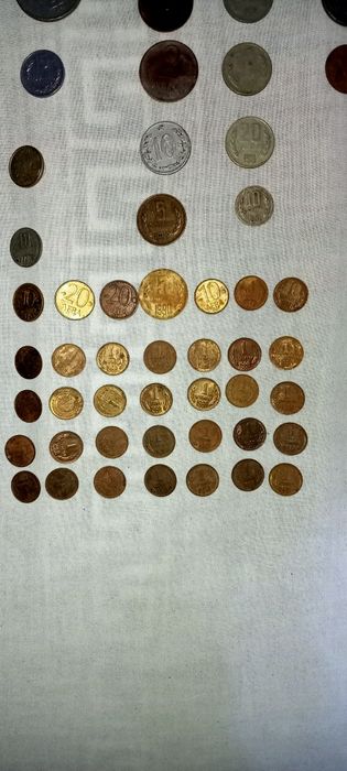 Колекция стари и снтични монети  колекционерски