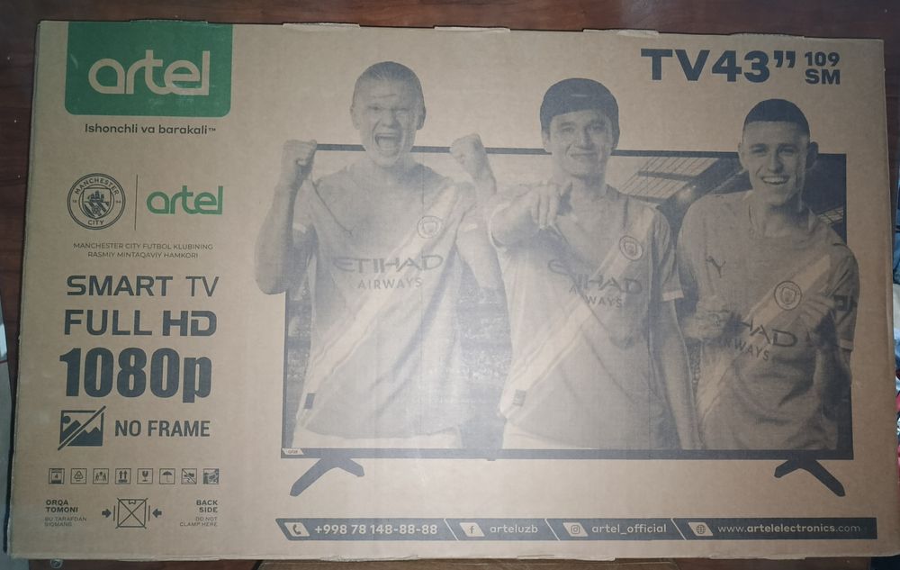 Продается Artel TV FULL HD 1080 43 и Artel микроволная печь 20 литра