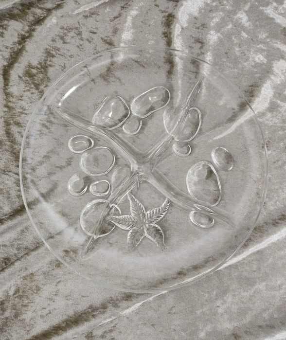 Стъклени плата "Омар" и "Морска звезда"