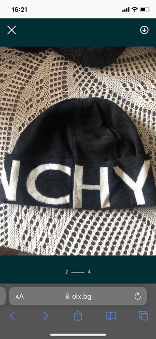 Givenchy Logo Beanie