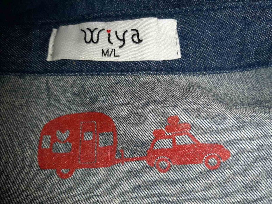 Дамска дънкова елегантна риза р-р М/L