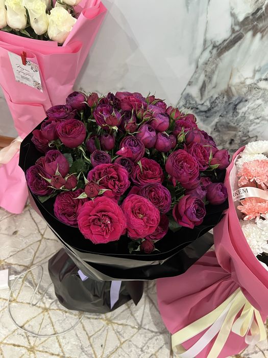 Цветы все свежие