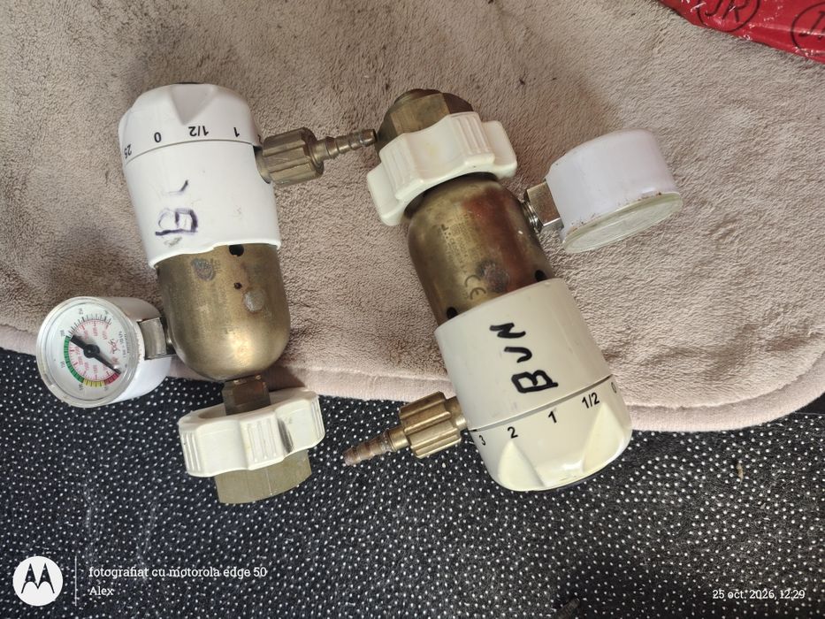 Reductoare presiune / Debitmetru oxigen medical ALPINOX Ceodeux - 2 Bucăți