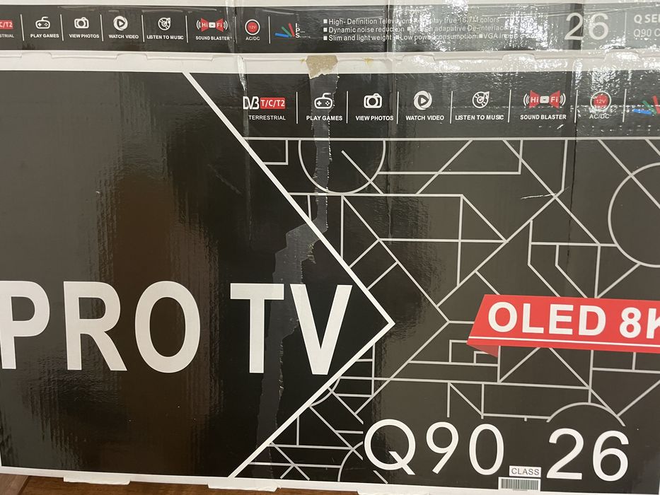 Телевизор ОLED 8К  Диагональ 32-65.