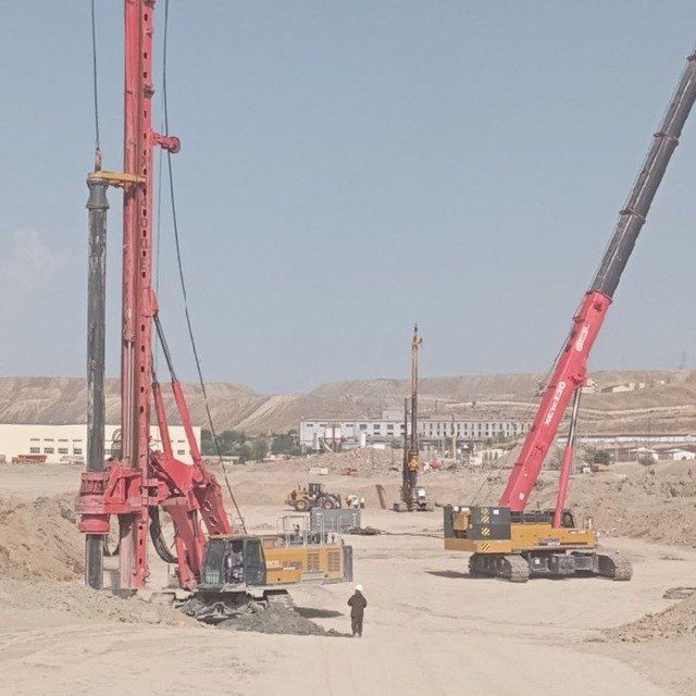 Бурения Буронабивные свай