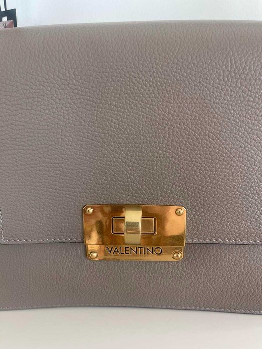 Valentino by Mario Valentino Дамска чанта естествена кожа - НОВА