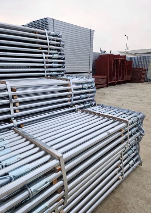 Popi metalici zincati NOI, 2m - 3,6m ITALIA