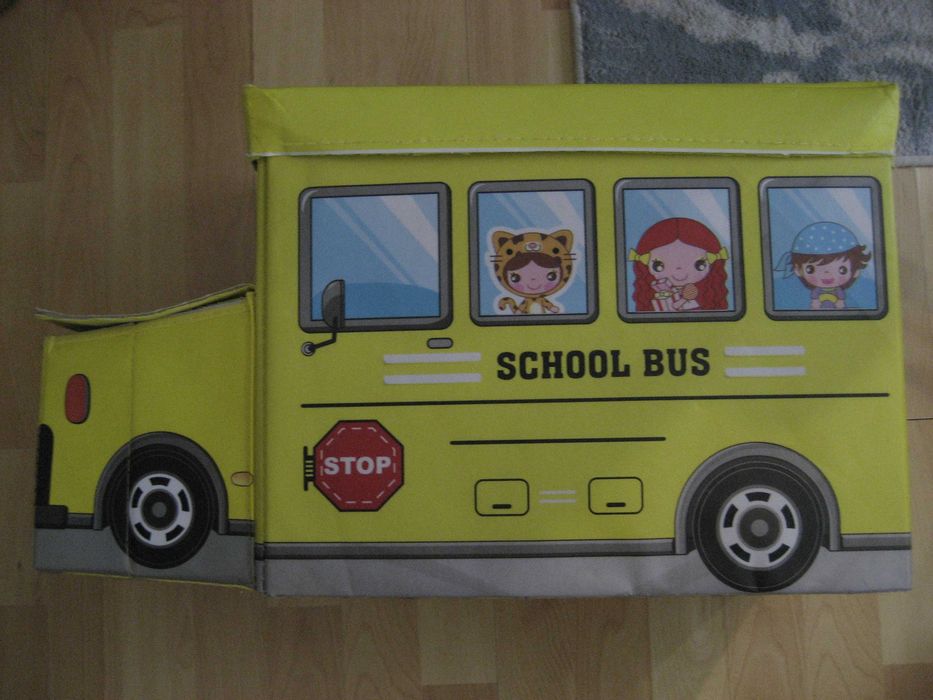 Кутия АВТОБУС+ играчки , Интерактивна кукла , пее , говори , спи