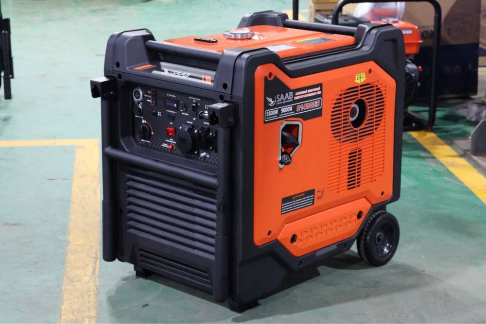 Saab invertorli AVR li generator 9 kva инверторли АВРли генератор 220В