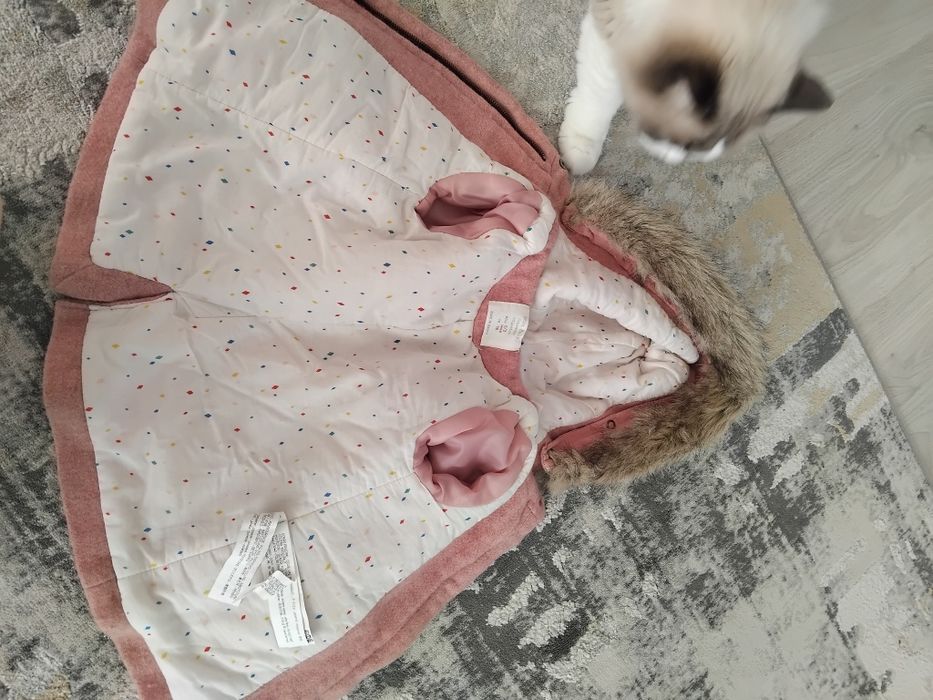 Palton zara pt fetite