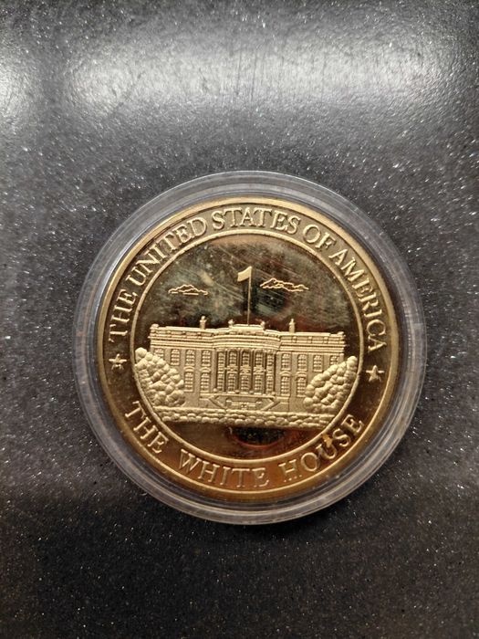 Колекционерска монета Медал  Белият дом, САЩ