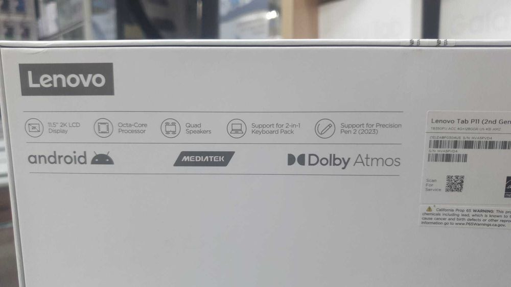 Lenovo Yoga Tab P 11 с клавиатурой