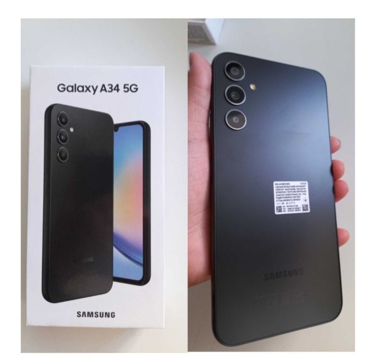 Продам Samsung A34, 6/128 gb.
Цвет