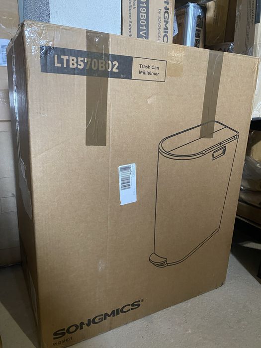 Кухненски кош за отпадъци с 2 отделения