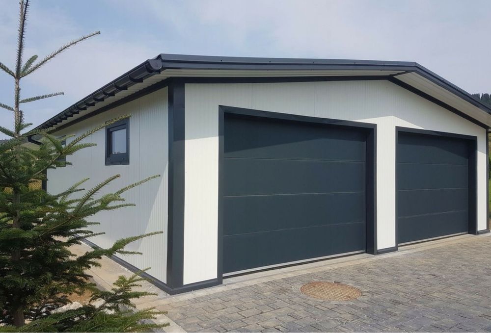 Garaje auto din panouri sandwish