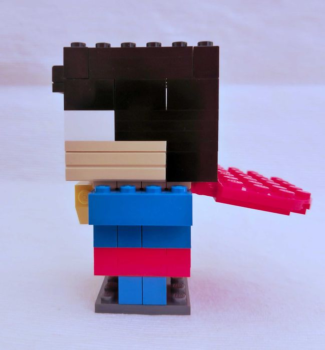Lego Brickheadz Custom Superman si Wolverine