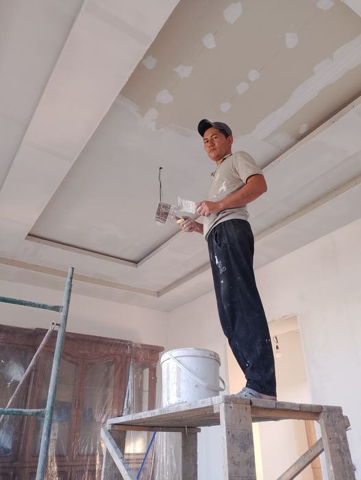 Malyarka  shpaklovka Gipskardon oboy kafel qilamiz