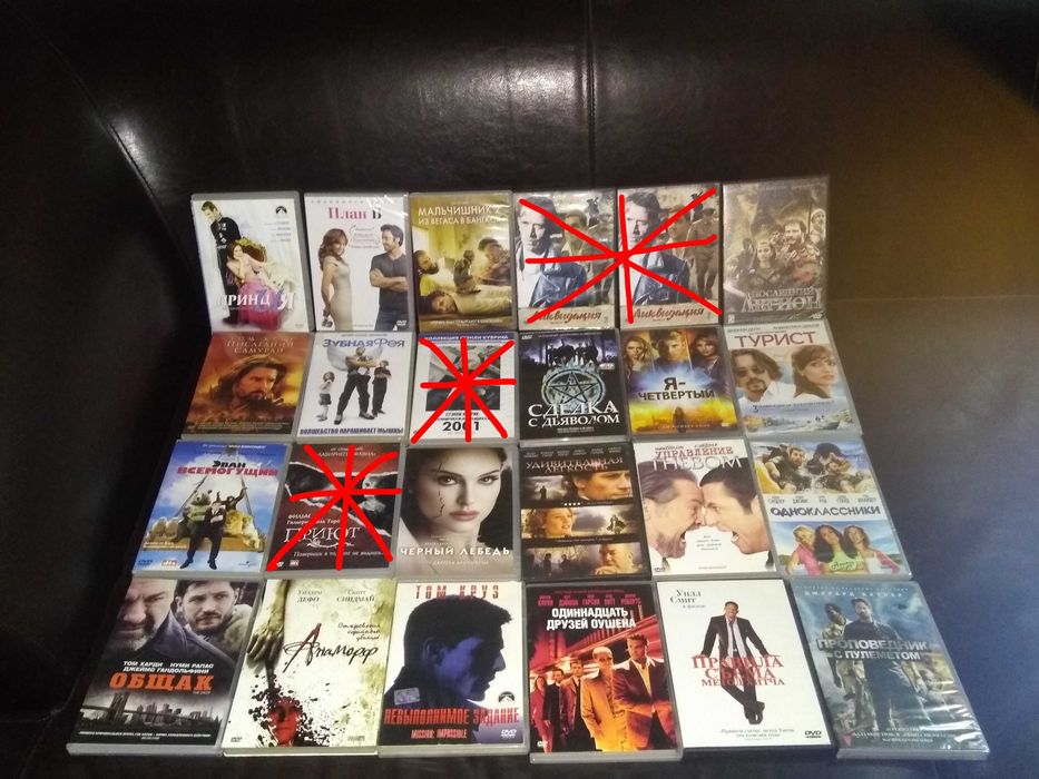 Продам фильмы на dvd (лицензия)