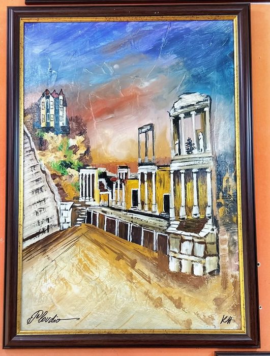 Картини Пловдив - старият град