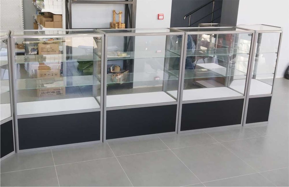 Прилавок витрина, стеклянная, metal oynaly vitrina va prilavkalar