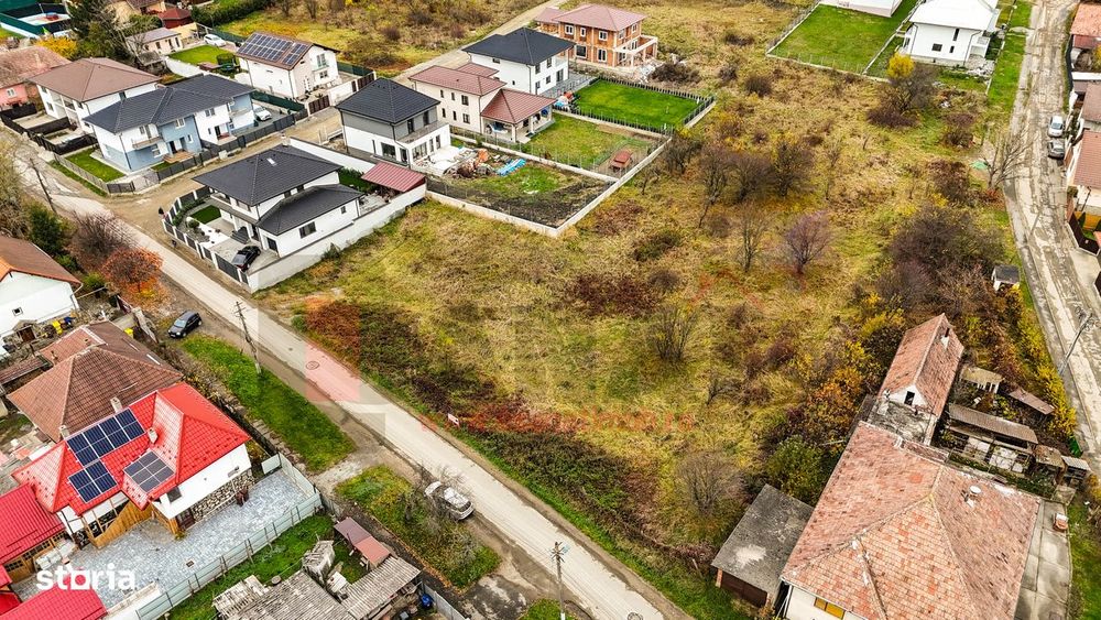 Teren Intravilan, deschidere la asfalt, 1.529 mp, utilitati |SkyView