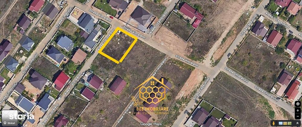 Teren Intravilan 440 mp, pe Colt – Zona Damila