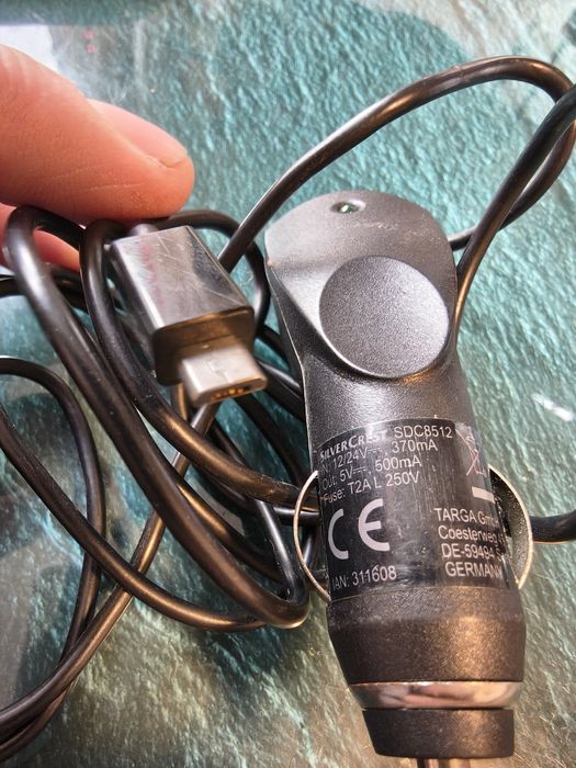 Încărcător auto 5v, mini-usb