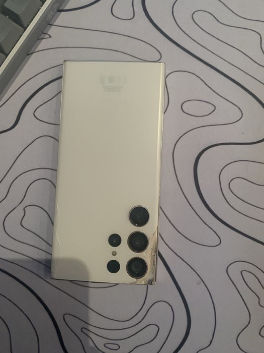 S23 Ultra 12gb Ram 256 stocare, crem/alb