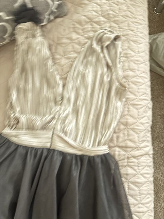 Рокля шита по модел на Cristine fashion - солей и тюл за официални поводи