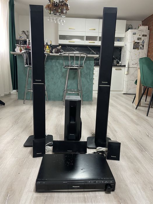 Sistem Home Cinema Panasonic SA-PT 465 5.1 + subwoofer – boxe tower
