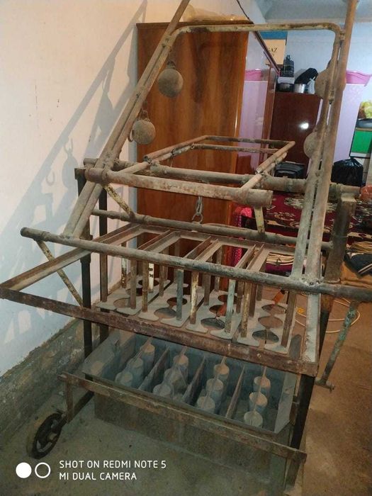 Шлакоблочный станок