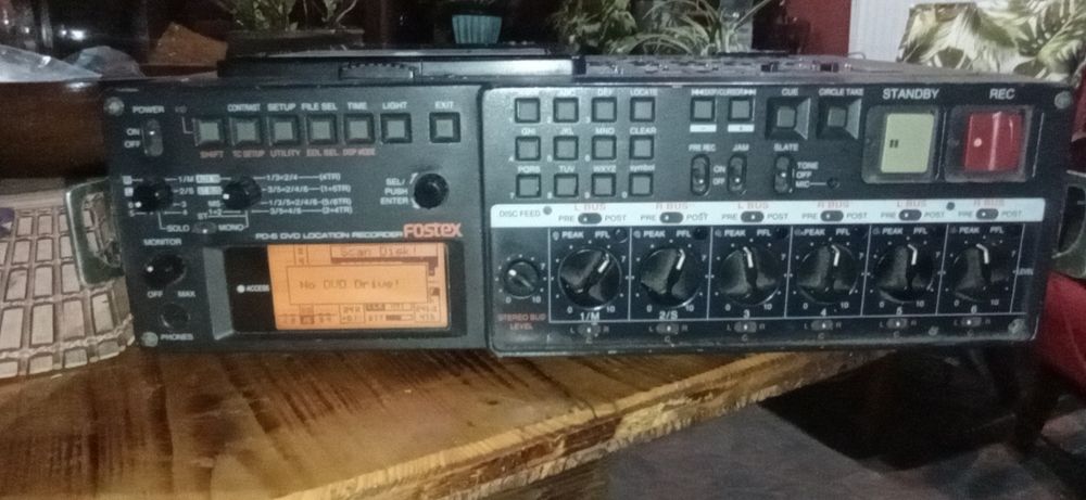 Fostex PD6 reportofon profesional made in Japan