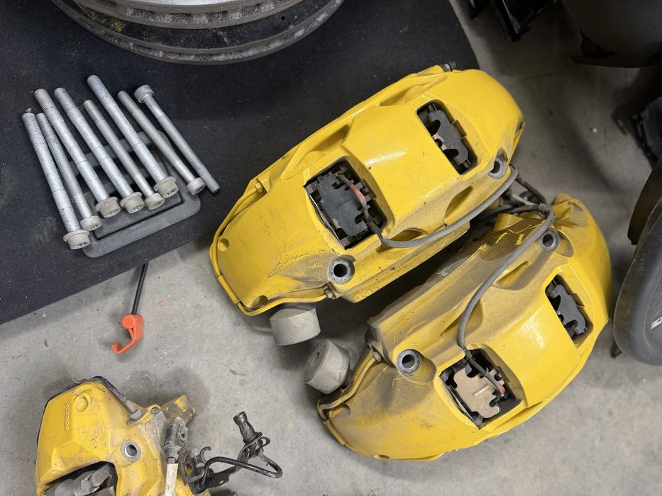 Sistem franare ceramic Porsche turbo complet