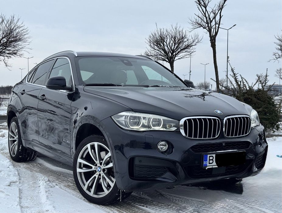 Bmw X6 / M Paket / An 2016 / 3.0d 313 cp / soft clouse/ laser / camere