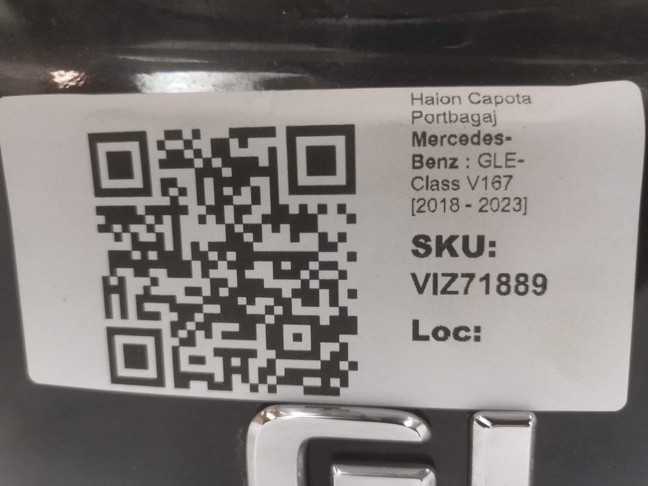 Haion Capota Portbagaj Mercedes-Benz  GLE-Class V167 2018 2019 2020 20