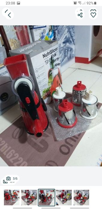 Tocator MultiFunctional Manual Legume Fructe