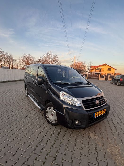 Fiat Scudo 2010 Lung, 5 Persoane, Full option, dublu cabina.